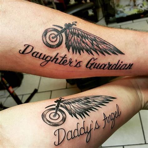 daughter tattoo designs for dad